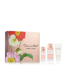 Load image into Gallery viewer, Oscar de la Renta New York Eau de Parfum 3 Piece Gift Set for Women - Perfume Spray 3.4 Fl. Oz, & 1.0 Fl. Oz., and Body Lotion 3.4 Fl. Oz.