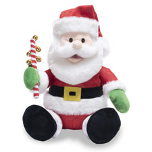 Load image into Gallery viewer, Cuddle Barn | Tooty Rudy 10" Reindeer & Jingling Santa 11” | Animated Stuffed Animal Plush Toy for Christmas