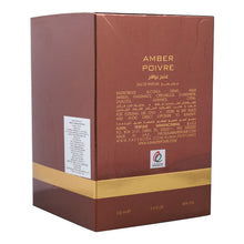 Load image into Gallery viewer, Ajmal Amber Poivre Eau De Parfum For Men & Women 3.4 Oz / 100 ML - Long Lasting Fresh Spicy Fragrance - Made In Dubai