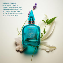 Load image into Gallery viewer, Charlotte Tilbury Calm Bliss Eau De Parfum - Pheromone Enhancing Floral Perfume Enriched with Naturally-Derived Oils - Long-Lasting Scent with Notes of Neroli Oil, Watery Accord & Lavandin Oil (100ml)
