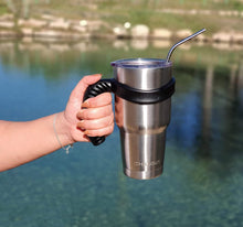 Load image into Gallery viewer, CHILLOUT LIFE Handle for YETI Cup 30 oz - Ozark Trail 30 oz Tumblers, Comfortable Replacement Handle for 30 oz YETI Tumbler & More (Black Handle Only)