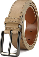Load image into Gallery viewer, DOOPAI Men's Leather Belt - 1 3/8" Genuine Cowhide Dress Belt for Work, with Quick-Size Adjuster Golf & Casual