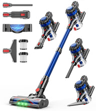 Load image into Gallery viewer, KARDV Cordless Vacuum Cleaner, 500W/40Kpa Vacuum Cleaners for Home, 60Mins Stick Vacuum with LED Display, Anti-Tangle & Wall Mount Charging, 8 in 1 Lightweight Vacuum for Hard Floors Carpet Pet Hair