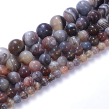 Load image into Gallery viewer, Natural Stone Beads 6mm Persian Agate Stone Round Loose Beads Crystal Energy Stone Healing Power for Jewelry Making DIY,1 Strand 15"