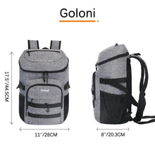 Load image into Gallery viewer, Upgraded Cooler Backpack 24 Cans – Lightweight Insulated Backpack Cooler, Leak-Proof & 18-Hour Ice Retention for Beach, Camping, Hiking (Men, Women, Family)