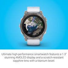 Load image into Gallery viewer, Garmin epix Pro (Gen 2) Sapphire Edition, 47mm, High Performance Smartwatch, Advanced Training Technology, Built-in Flashlight, Whitestone