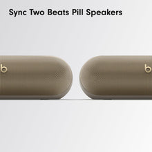 Load image into Gallery viewer, Beats Pill - Wireless Bluetooth Speaker with AppleCare+ (2 Years) - Champagne Gold
