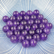 Load image into Gallery viewer, MJDCB 5A Natural South Africa Amethyst Gemstone Round Stone Beads for Jewelry Making DIY Bracelet Necklace (6mm)