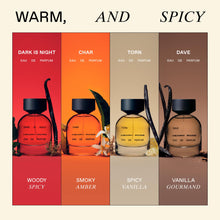 Load image into Gallery viewer, Henry Rose Perfumes for Women & Men - Gender-Inclusive, Warm + Spicy Vanilla Scented Perfume with Orange Flower & Vanilla Bean - EWG Verified, Cruelty-Free, Sustainable Packaging - Dave (1.7 fl oz)