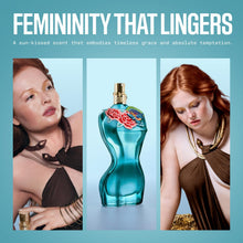 Load image into Gallery viewer, Jean Paul Gaultier La Belle Paradise Garden Eau de Parfum for Women - Long Lasting Floral Amber Womens Perfume with Blue Water Lily, Iris & Vanilla - Designer Fragrance Spray, 3.4 oz