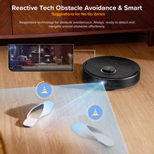 Load image into Gallery viewer, roborock Qrevo S5V Robot Vacuum and Mop, FlexiArm Edge Mopping, 12,000Pa Suction, Dual Zero-Tangle System, Smart Obstacle Avoidance, 10mm Mop Lifting, Auto Mop Washing&Drying, Self-Emptying&Refilling