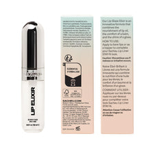Load image into Gallery viewer, Sacheu Lip Elixir Nourishing Lip Glaze and Lip Tint Gloss. High-Shine Lip Gloss. Moisturizing Lip Gloss Enriched with Lip Oils For Hydrating Smooth Finish, Cruelty-Free (Clear)