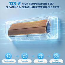Load image into Gallery viewer, Garvee18000 BTU 21 SEER2 Ductless Mini Split AC & Heat Pump, WiFi Control, Compatible with Alexa, 230V Energy Efficient Inverter System, Cools Up to 1000 Sq.ft