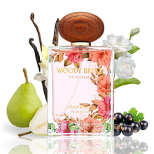 Load image into Gallery viewer, Jean Rish Woody Breeze Eau De Parfum - Perfume for Women (3.4 Fl Oz / 100ml) with Black Currant, Iris & Praline Notes - Long Lasting and Luxury Fragrance