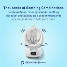 Load image into Gallery viewer, Graco SmartSense Baby Swing with Cry Detection Technology, Soothing Motions and Calming Vibrations, Comfortable Infant Support, Rori
