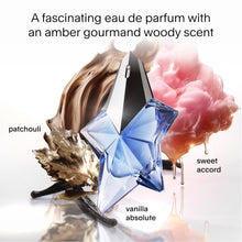 Load image into Gallery viewer, Mugler Angel Refill - Eau de Parfum - Women's Perfume - Ambery & Woody - With Bergamot, Praline, and Patchouli - Long Lasting Fragrance - 3.3 Fl Oz