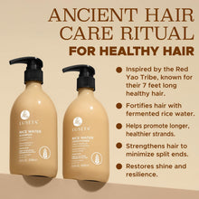 Load image into Gallery viewer, Luseta Rice Water Shampoo and conditioner Set Strengthening & Nourishing Revitalizes Shine for All Hair Types Hydrating & Frizz Control for Women and Men 16.9oz*2