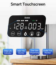 Load image into Gallery viewer, Stokk T1 Lite UV Reverse Osmosis Water Filter Countertop+PPC|C Replacement Filter Combination