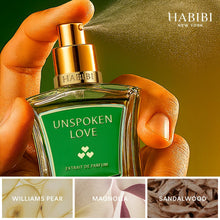 Load image into Gallery viewer, H HABIBI Unspoken Love Long-Lasting Arabian Perfumes for Women, Eau de Parfum for Women (2.5 Oz) Floral & Woody Perfume with Pear, Magnolia, Jasmine, Rose, Sandalwood & Musk