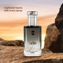 Load image into Gallery viewer, Ajmal Carbon Eau de Parfum for Men – 3.4 fl oz / 100 ml | Fresh Woody Aromatic Cologne | Long Lasting Masculine Fragrance with Citrus, Lavender & Musk | Crafted in Dubai