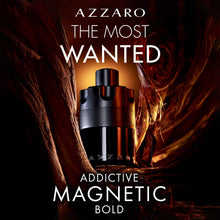 Load image into Gallery viewer, Azzaro The Most Wanted Eau de Parfum Intense - Woody & Seductive Mens Cologne - Fougère, Ambery & Spicy Fragrance for Date Night - Lasting Wear - Luxury Perfumes for Men - Travel Size, 1.6 Fl. Oz