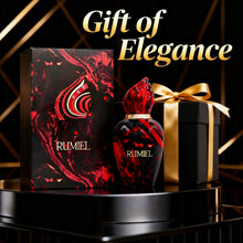 Load image into Gallery viewer, A CENTER Rumiel Unisex Niche Gourmand Eau de Parfum | 100ml Hypnotic Banana Rum & Tonka Fragrance | Bold Oriental Fruity Cologne Scent | Long Lasting Intimate Evening Perfume for Men and Women