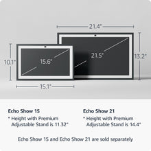 Load image into Gallery viewer, Introducing Amazon Echo Show 21 | A stunning 21" smart kitchen TV for home organization with Alexa