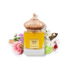 Load image into Gallery viewer, MATIN MARTIN Rose Oud for Unisex - Arabian Perfume for Women & Men - Long Lasting Fragrance with Saffron, Bergamont, Jasmine, Sandalwood, Cedar Notes - Arabic Cologne - Travel Size - 3.4 oz EDP Spray