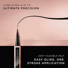Load image into Gallery viewer, Lancôme Idôle Liner Waterproof Liquid Eyeliner - Ultra-Precise & Luminous Pigments - Flake, Fade & Smudge-Proof - Glossy Black