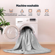 Load image into Gallery viewer, Amazon Basics Cooling Comforter, Soft Lightweight Waffle Weave Blanket for Hot Sleepers, Summer & All Season Bedding to Keep Cool for Night Sweats, 106"x90", King, Gray