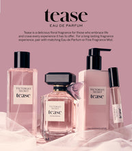 Load image into Gallery viewer, Victoria's Secret Tease 3 Piece Luxe Fragrance Gift Set: 1.7 oz. Eau de Parfum, Travel Lotion & Shimmer Mist
