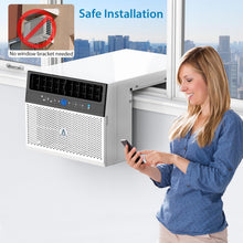 Load image into Gallery viewer, Garvee 8,000 Btu U-Shaped Window Air Conditioner, WiFi & App Control, Ultra Quiet, Enabled Saddle Window AC Unit Cools Up to 350 Sq. ft, Cooling, Dehumidifier, Flexible for Home/Office