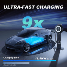 Load image into Gallery viewer, VDLPOWERVP Level 2 EV Charger, 11.5KW /50A Fast Home Charging Station, 27.3ft Extended Charging Cable, J1772 Wall Car Charger with Smart App (WiFi), 240V Electric Car Charger with NEMA 14-50 EC51B