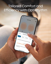 Load image into Gallery viewer, eufy Security Heated Breast Pump S1, Hands-Free Breast Pump with Industry-Leading HeatFlow Tech, App-Controlled OptiRhythm, 300 mmHg Strong Suction, Leakproof, Slim and 46 dB Quiet for in-Bra Use