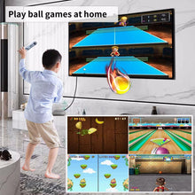 Load image into Gallery viewer, YRPRSODF TV Game Console Built in 100+ Gam ES, Video Game Machine with 2.4G Wireless Gamepad Somatosensory Control, USB Plug and Play, Kid & Adult Interactive& Puzzle Games,Grey