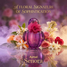 Load image into Gallery viewer, Ajmal Senora Eau De Parfum 2.5 Oz / 75 ML Perfume For Women | Elegant Floral-Woody Fragrance with Almond, Orange Blossom & Vanilla Long Lasting Spicy Aromatic Fragrance - Made in Dubai