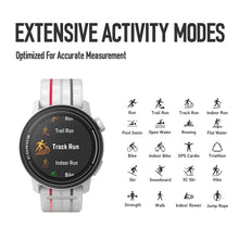 Load image into Gallery viewer, COROS PACE 3 Sport Watch GPS, Lightweight and Comfort, 17 Days Battery Life, Dual-Frequency GPS, Heart Rate, Navigation, Sleep Track, Training Plan, Run, Bike, and Ski (Ink Nylon)