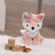 Load image into Gallery viewer, Lambs & Ivy Friendship Tree Plush Pink Woodland Fox Stuffed Animal Toy - Autumn