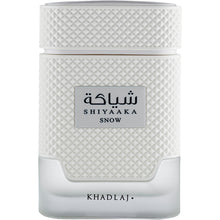 Load image into Gallery viewer, Khadlaj Shiyaaka Snow – Citrusy, Woody, Spicy, Aromatic – Eau De Parfum Spray-Long-Lasting Fragrance for Men, 3.4 Ounce / 100 ml
