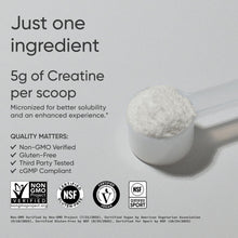 Load image into Gallery viewer, Sports Research® Creatine Monohydrate Powder w/Creapure® - Gain Lean Muscle, Improve Performance, & Support Workout Recovery* - 5g German Creatine · NSF Sport · Easy Mixing - 90 Servings (Unflavored)