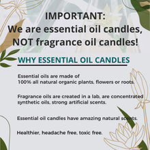 Load image into Gallery viewer, Aromatherapy Organic Jasmine & Rose Natural Soy Wax Candle | Dry Flowers Scented | 100% Pure Essential Oil | Gift for Your Partner | Home Decor | Relax Your Mind | Long Lasting - 9Oz