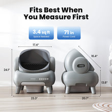 Load image into Gallery viewer, Neakasa M1 Plus Open-Top Self Cleaning Cat Litter Box, Automatic Cat Litter Box with APP Control, Odor-Free Waste Disposal Includes Trash Bags