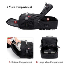 Load image into Gallery viewer, WITZMAN Travel Backpack for Men and Women Convertible Duffle Luggage Bag fit 17 Inch Laptop Carry On Bags for Airplane (B681 Black)