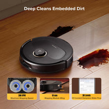 Load image into Gallery viewer, roborock Qrevo S5V Robot Vacuum and Mop, FlexiArm Edge Mopping, 12,000Pa Suction, Dual Zero-Tangle System, Smart Obstacle Avoidance, 10mm Mop Lifting, Auto Mop Washing&Drying, Self-Emptying&Refilling