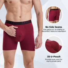 Load image into Gallery viewer, BAMBOO COOL Men's Ultra ComfortSoft Underwear, Moisture Wicking & Breathable No Ride Up Boxer Briefs with Fly, Multipack