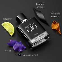 Load image into Gallery viewer, Armani Beauty – Acqua di Giò – Elixir – Cologne for Men - Woody & Earthy Fragrance - With Notes of Violet, Leather, and Marine Accords – 1.6 Fl Oz