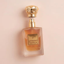 Load image into Gallery viewer, Prince Parfums Dubai – Story of Gourmand Vanilla – Women’s Extrait de Parfum 3.4 Ounces – Luxury Perfume with Coconut, Peach, Tiare Flower & Vanilla – Romantic, Sweet & Long Lasting Fragrance