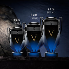 Load image into Gallery viewer, Rabanne Invictus Victory Elixir Parfum for Men - Long Lasting Intense Amber Woody Spicy Men's Perfume with Cardamom, Lavender & Vanilla - Trophy Bottle French Fragrance Spray, 3.4 oz