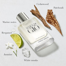 Load image into Gallery viewer, Armani beauty– Acqua di Giò – Eau de Toilette – Cologne Set for Men ($130 Value) – Full Size (1.7 Fl Oz) & Travel Size (0.5 Fl Oz)