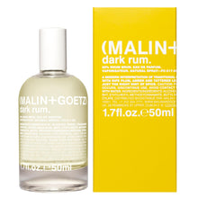 Load image into Gallery viewer, MALIN+GOETZ Dark Rum Eau de Parfum, 1.7 Fl. Oz. | Men & Women's Fragrance | Warm, Spicy Rum with Plum, Leather & Amber | Refreshing & Long-Lasting | Vegan & Cruelty Free